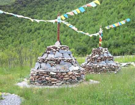 Two Stupas